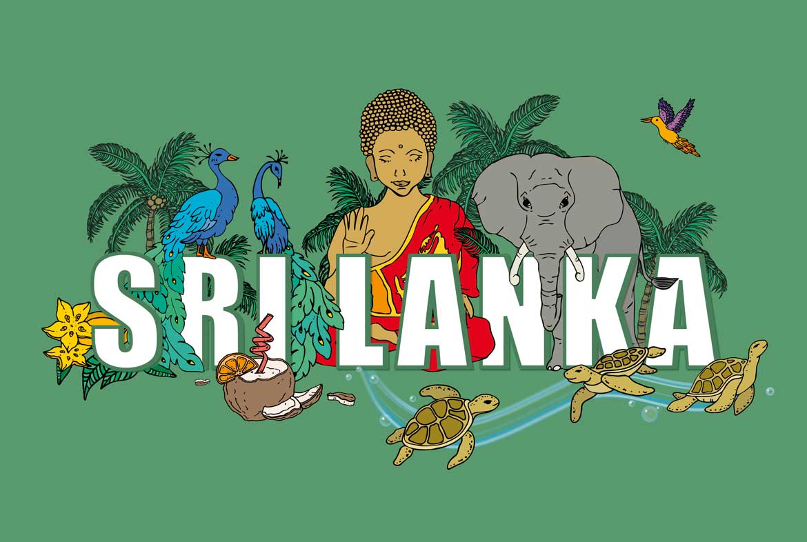 Früher wurde die Insel Ceylon und heute Sri Lanka genannt