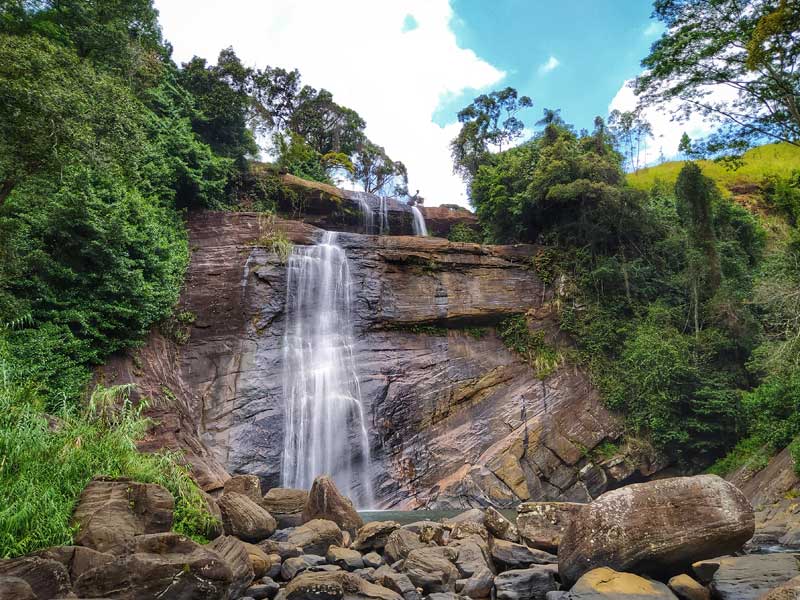 Magische Wasserfälle in Sri Lanka