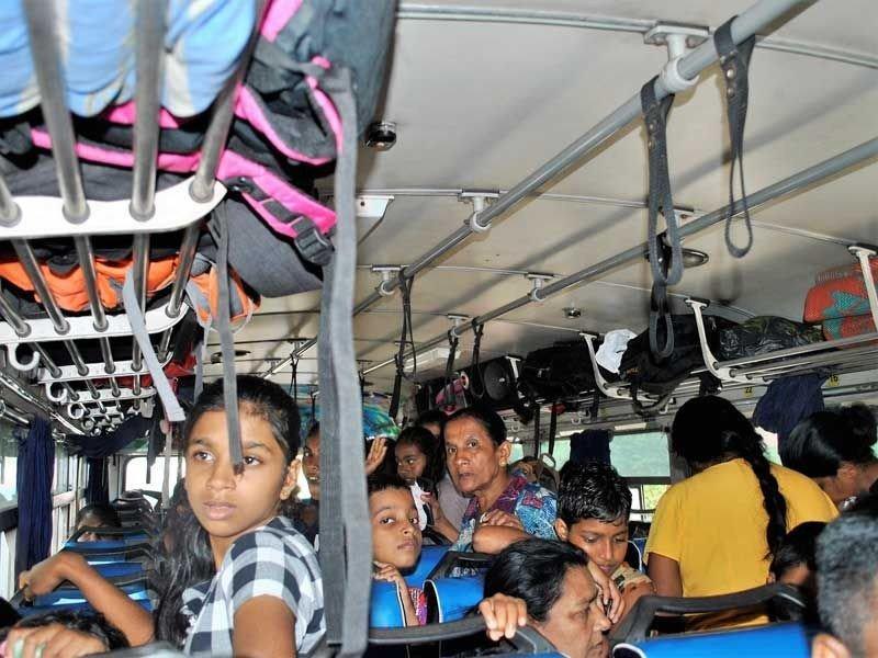 Irgendwie fanden alle Platz im Bus.