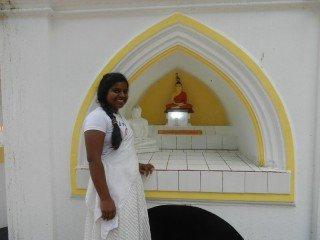Meine persönliche Tempelführerin Shashikala