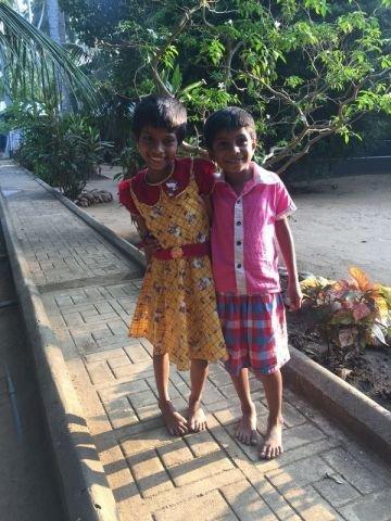 Deephti und Dinithi sieht man meistens als Duo durchs Angels Home flitzen