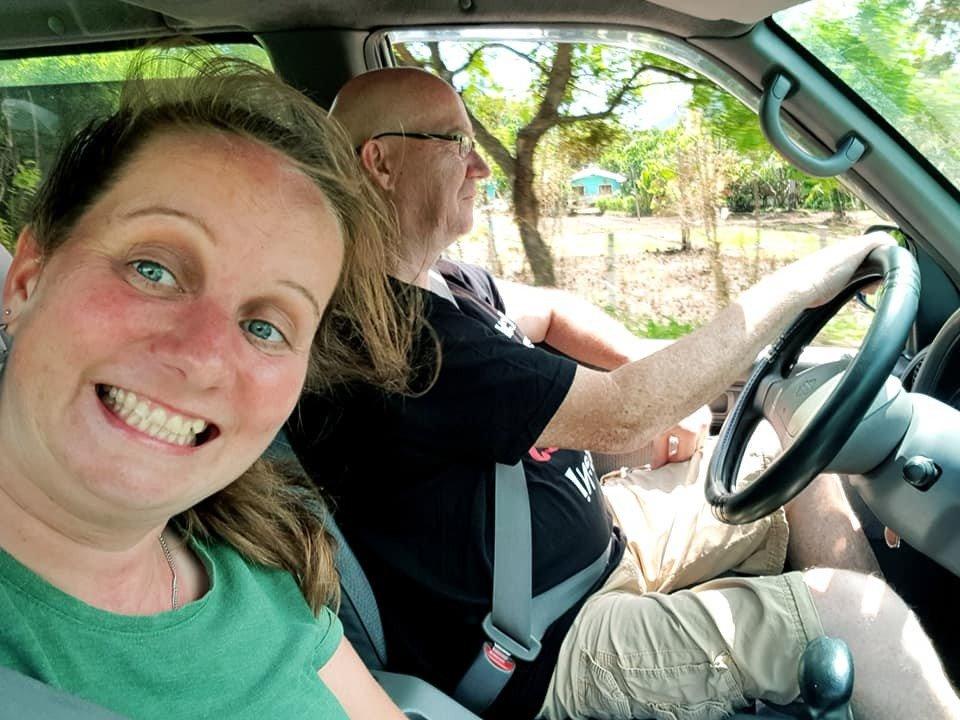 Spaß auf der Heimfahrt nach Marawila