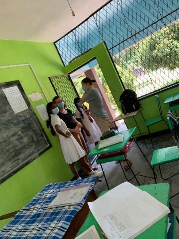 Klassenzimmer der älteren Mädchen
