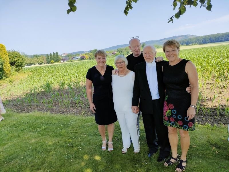 Diamantenhochzeit mit meiner Familie