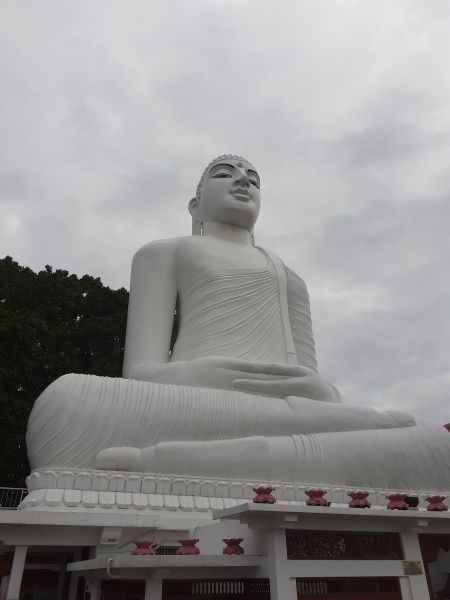 Die riesige Buddha Statue