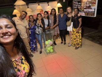 Kulinarischer Restaurantbesuch in Sri Lanka