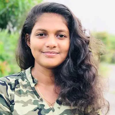 Shashini, die Frau für die Zahlen