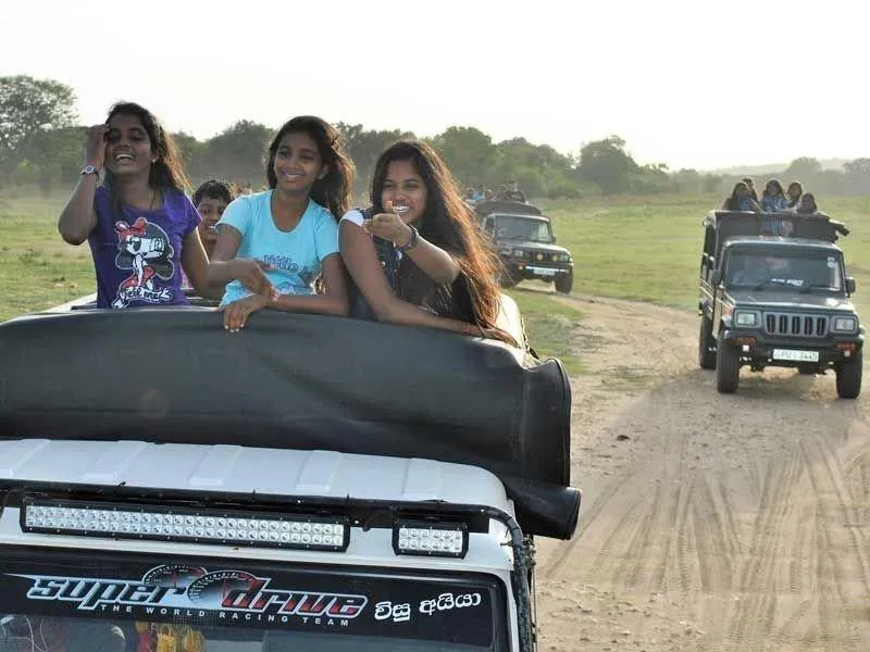 Spa&szlig; bei der Jeep-Safari
