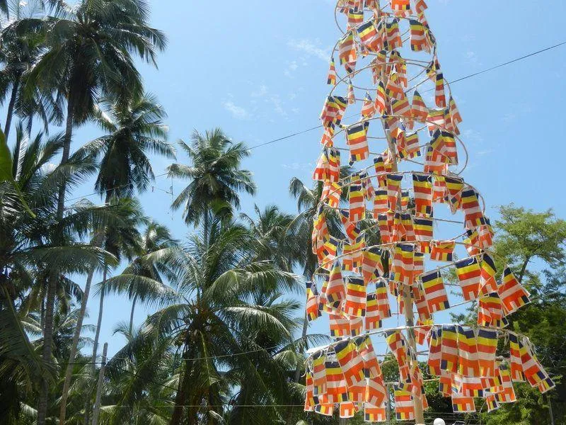 Die buddhistische Flagge