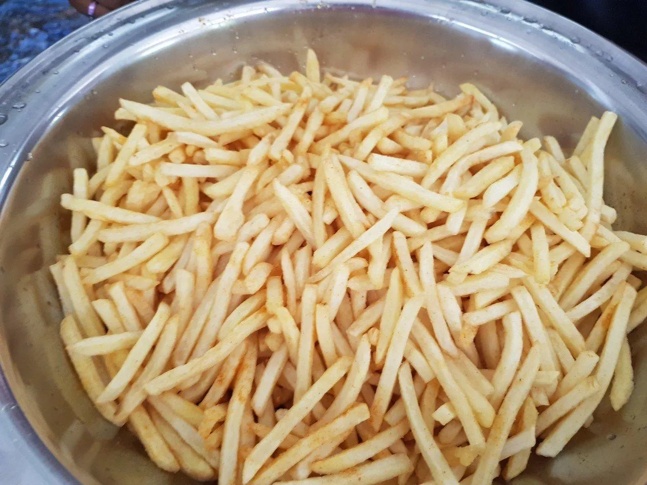 Nat&uuml;rlich d&uuml;rfen  Pommes nicht fehlen