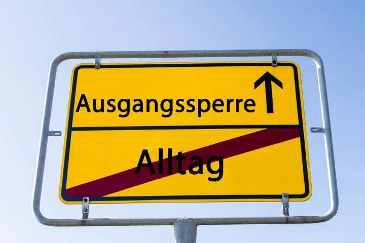 Der gewohnte Alltag ist f&uuml;r viele Menschen gestrichen.