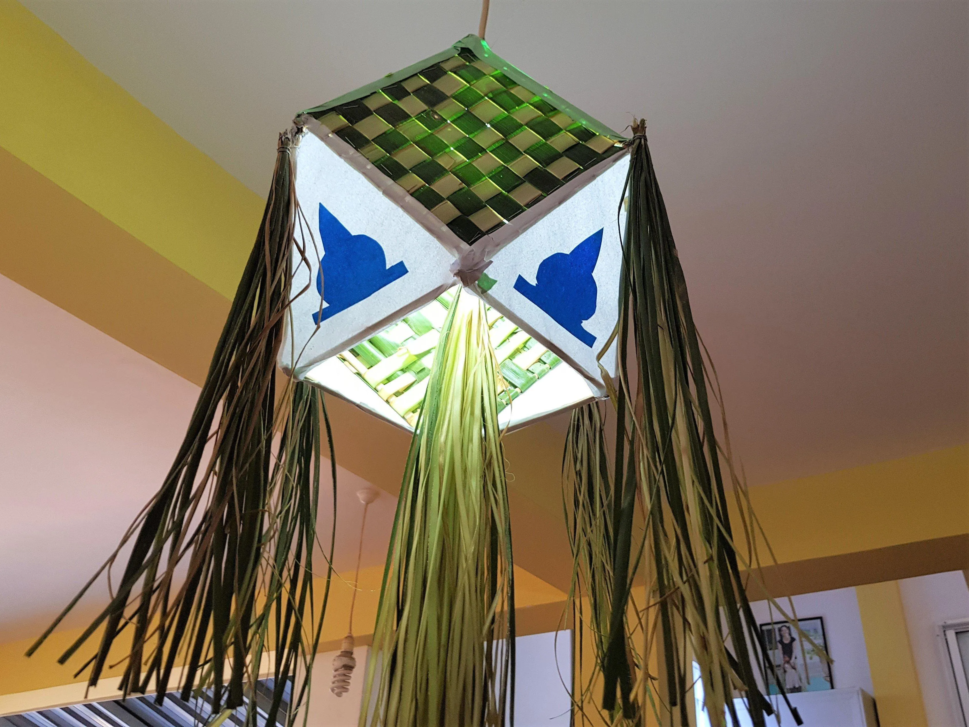 In liebevoller Detailarbeit haben unsere M&auml;dchen Lampions gebastelt.