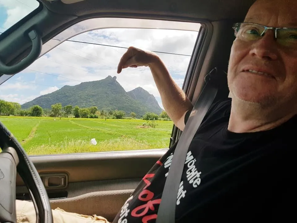Schaut mal, was der Berg f&uuml;r einen lustigen Knubbel hat!