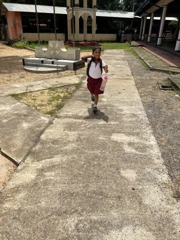 Die Freude wenn die Kleinste vom Kindergarten abgeholt wird