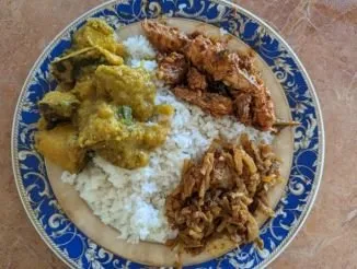 Rice & Curry im Angels Home... hmmmm...