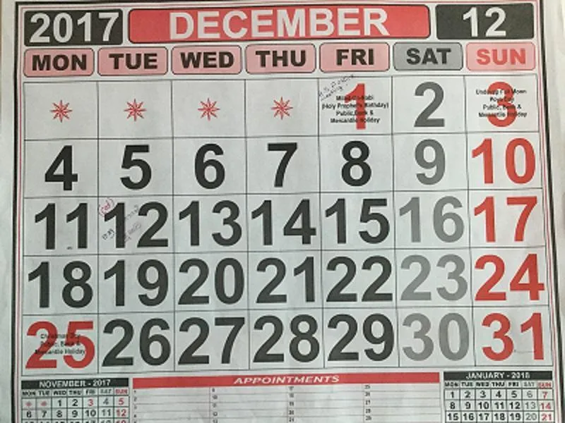 Schon bald Dezember..