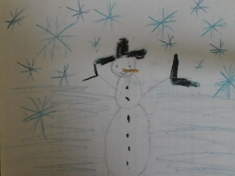 Schneem&auml;nner werden gerade viel gemalt