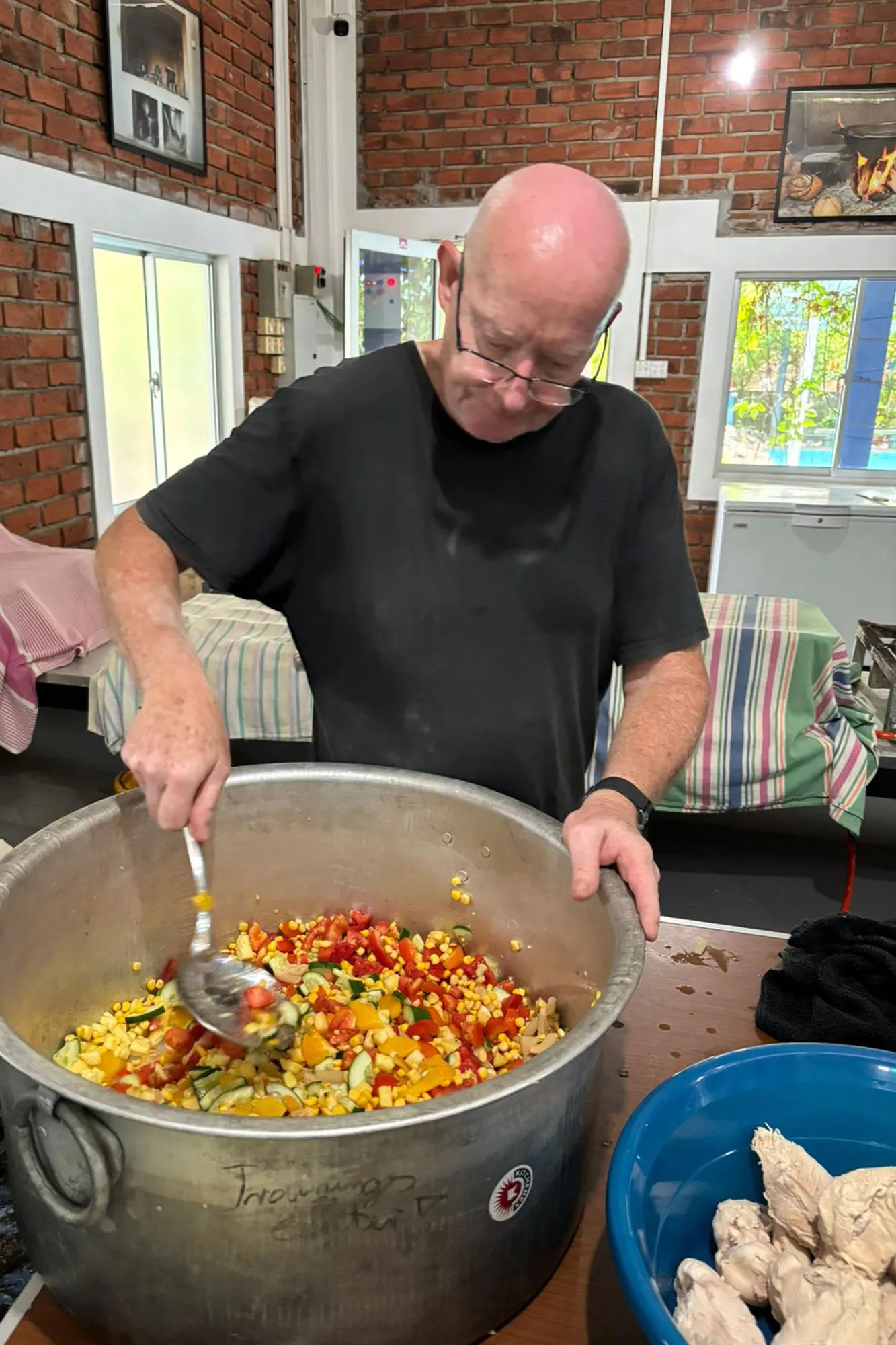 Frank beim kochen