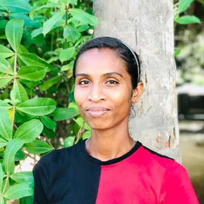 Kumudu eine unserer Reinigungskräfte