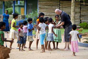 Mit den Kids wird es mir nie langweilig 