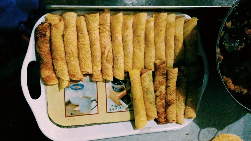 Neues Lieblingessen: Pancakes mit Kokosfüllung