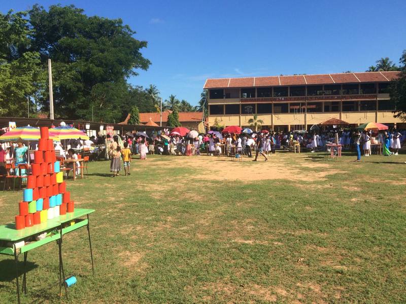 Ein singhalesisches Schulfest