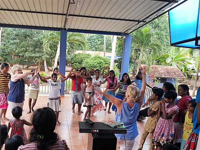 Nun ist der Zumbatanz auch in Sri Lanka angekommen.