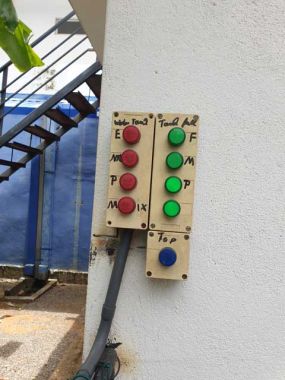 Kontrollboard Marke Eigenbau