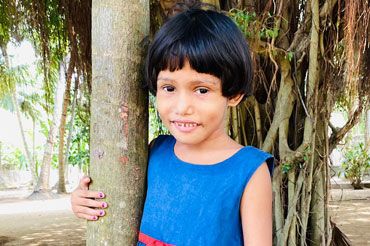 Nethu Ahinsa aus dem Angels Home für Mädchen in sri Lanka