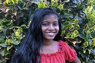 Zwillinge. Dilka Suvimali und Dishala Sashini